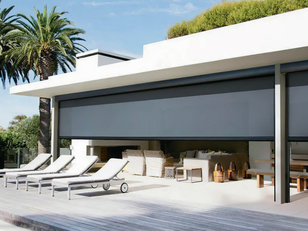 Windproof Ziper Blinds